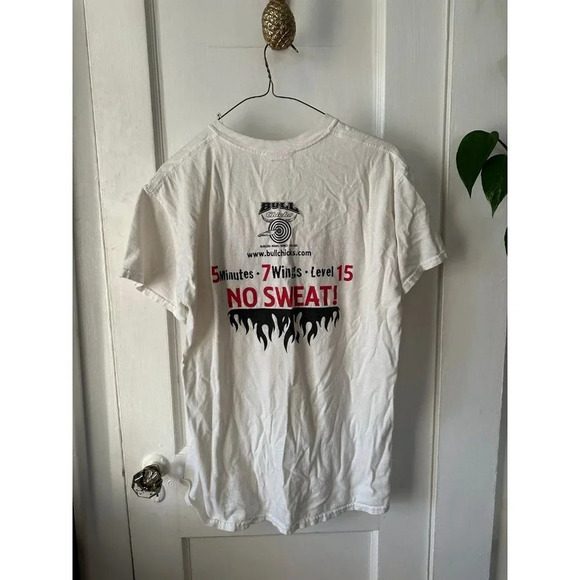 Bullchicks Fire Wings t-Shirt size medium - Picture 5 of 6